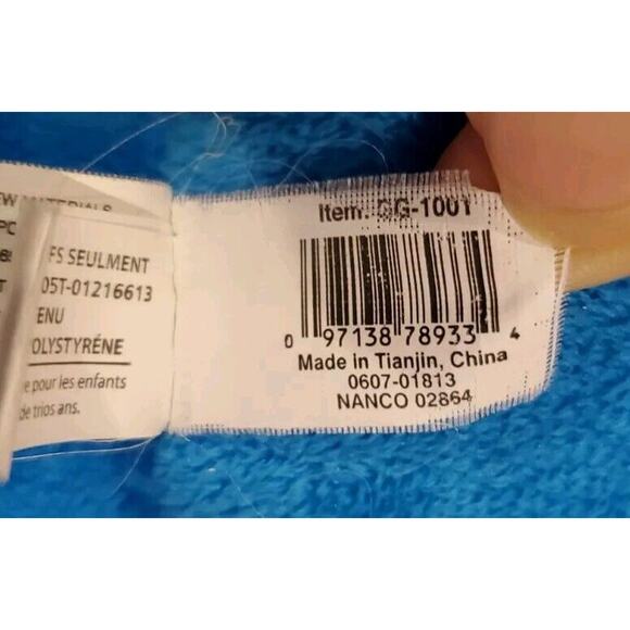 Rare 9" Crazy Bones Rufistar Plush Stuffed Animal Blue Alien Star Toy Comic HTF - Picture 9 of 13